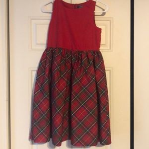 Girls Holiday dress from Lands End size 12